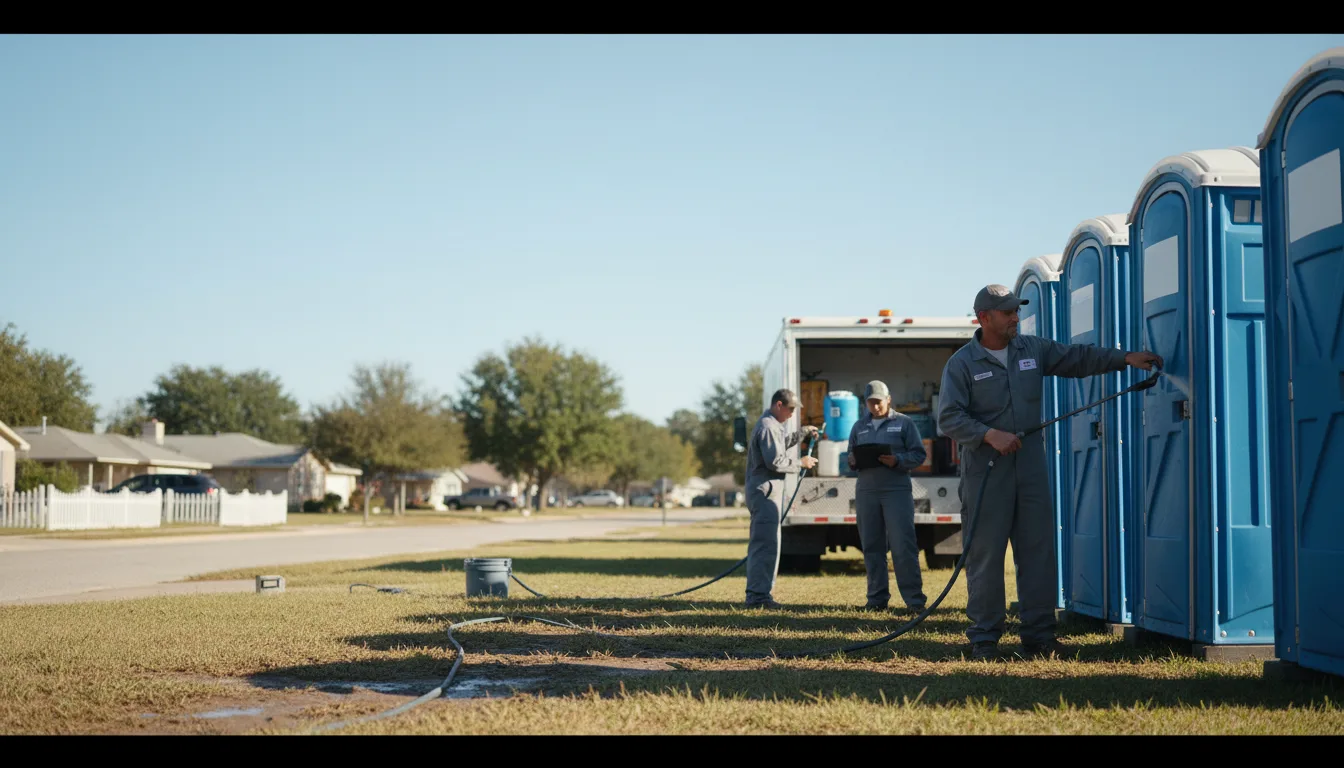 Long-Term Portable Toilet Rental in Hines, OR near me